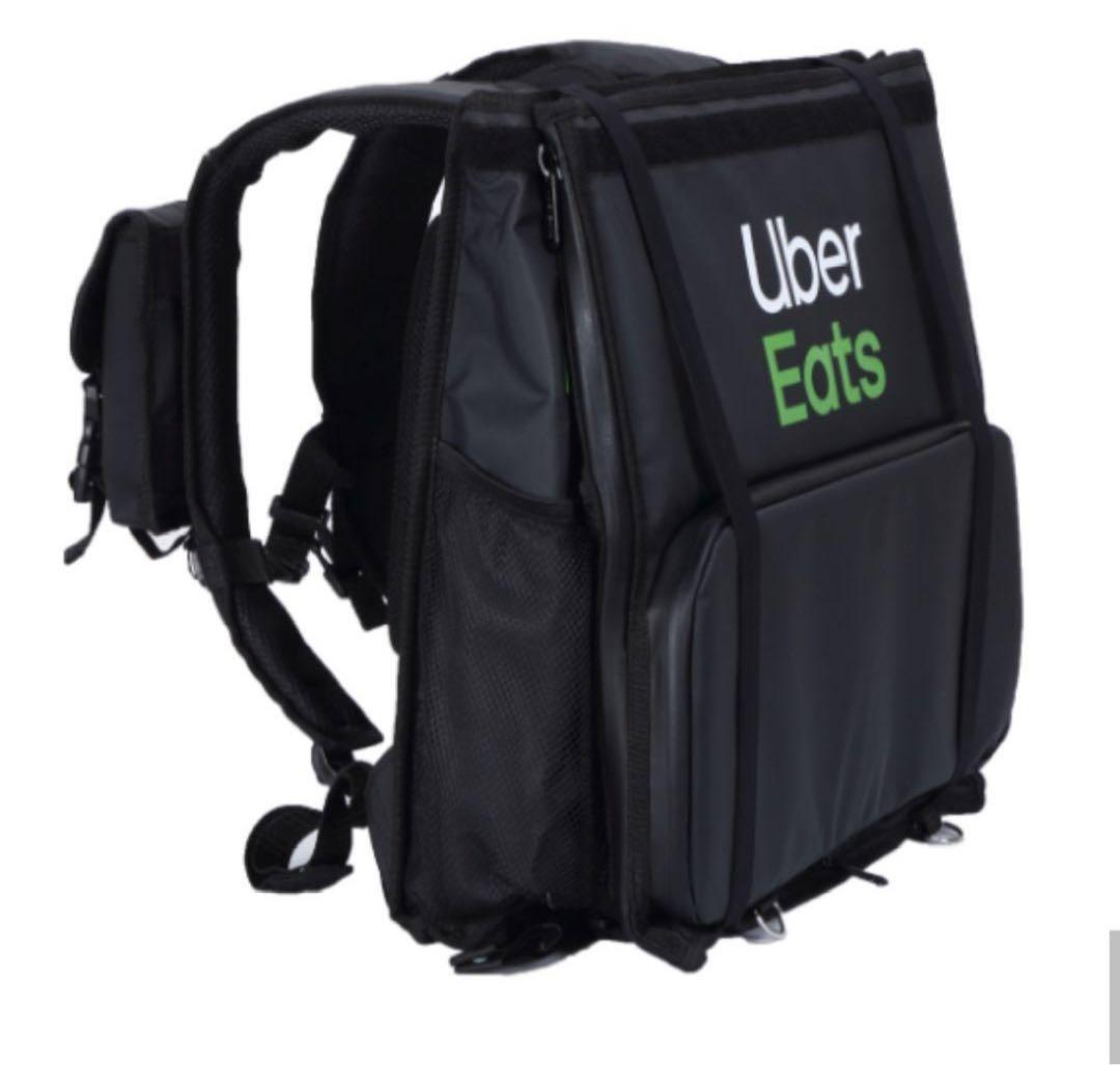 ゲロゲロ　Uber Eats ウーバーイーツ　バッグ　公式 Uber logo delivery bag in black Japanese New Edition – WAFUU