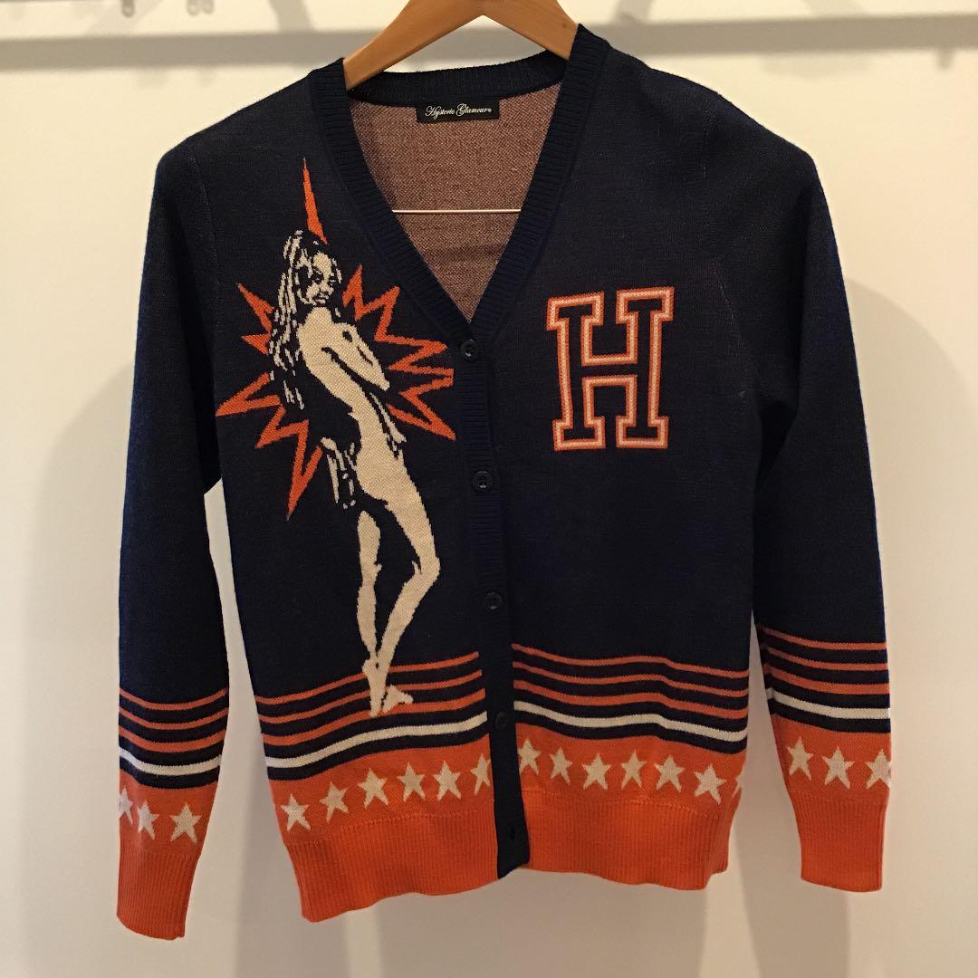 上品 ヒステリックグラマー hysteric glamour ニット カーディガン