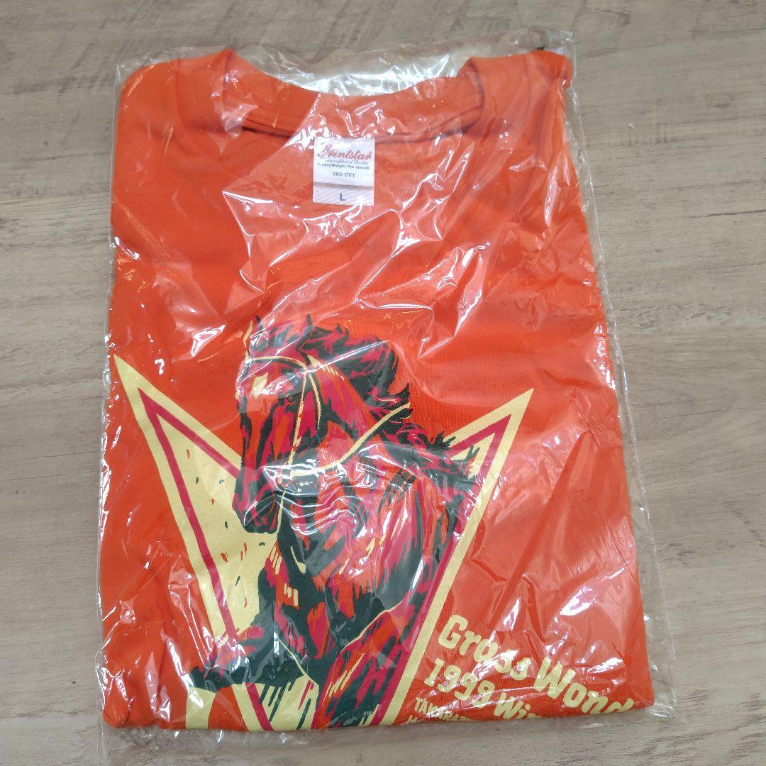 競馬　グラスワンダー　Tシャツ 　Lサイズ　JRA 非売品 宝塚記念