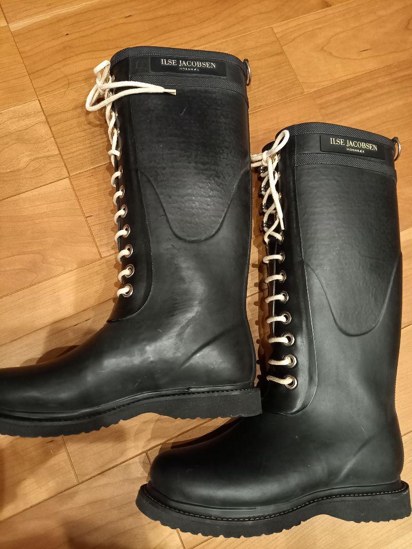 ILSE JACOBSEN ロングブーツ 36(23.5〜24cm) ブラック ILSE JACOBSEN ロングブーツ 36(23.5〜24cm) ブラック - メルカリ