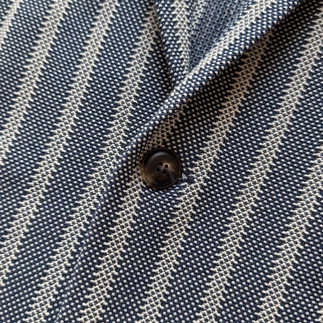 ウールコットン マイクロストライプ ジャケット – LARDINI
