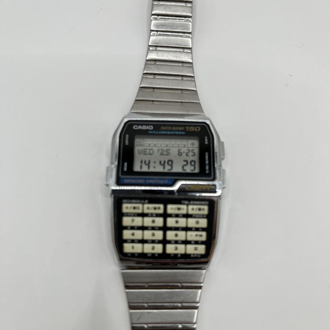 CASIO DATA BANK デジタル腕時計
