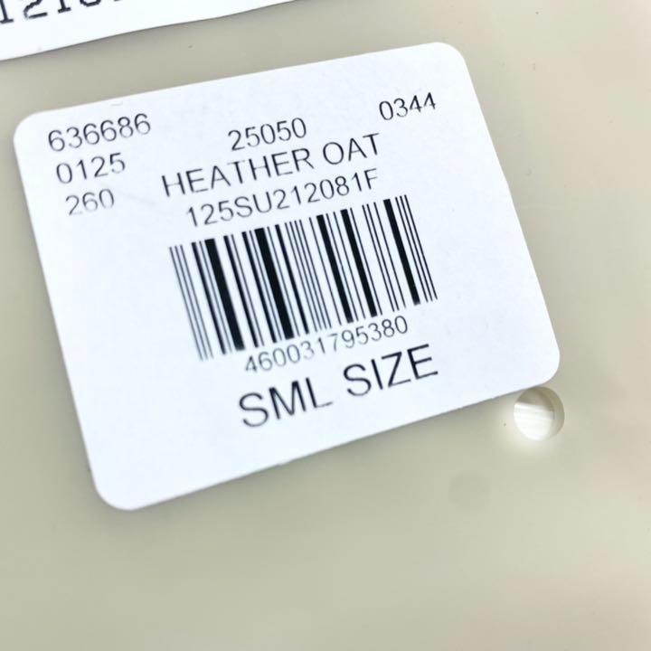 在庫超特価 新品 厚手生地 ロゴ長袖Tシャツ グレー nVHAj-m34177695714 メンズXS エッセンシャルズ 送料無料限定SALE