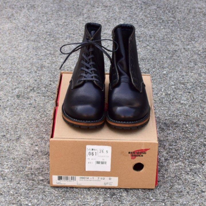激安人気新品 RED WING 美品 ブラック 26.5 09014 - ブーツ