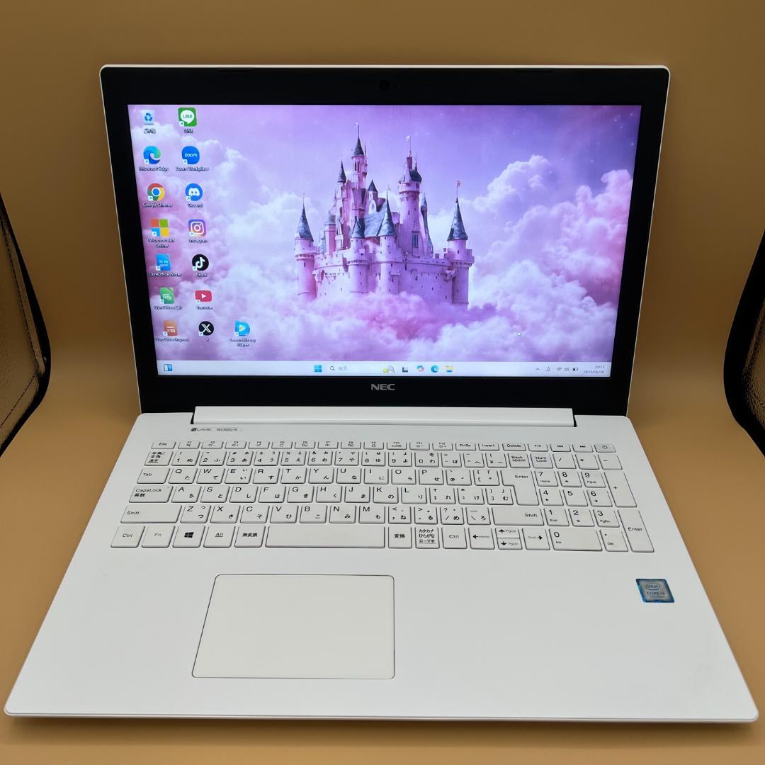 人気のかわいいホワイト✨NEC☆15.6インチ☆新品SSD500GB☆メモリ8G NEC☆カームホワイト✨SSD500GB☆メモリ8G☆Core i3 - メルカリ