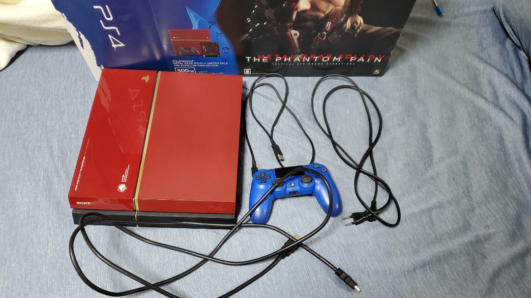 【限定版】PS4本体 MGSVTPPエディション SSHD1TB換装済