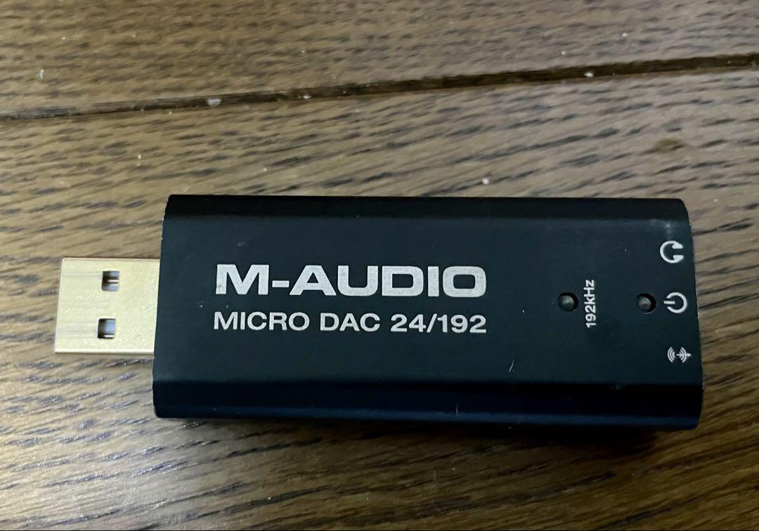 M−AUDIO MICRO DAC 24/192 ライトニングUSB 2個