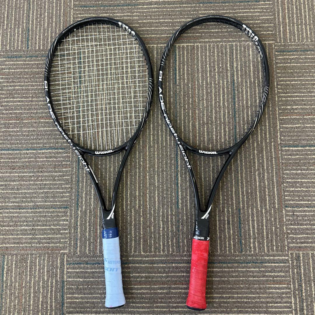 Wilson BLADE 98s ver7 テニスラケット 2本セットG2
