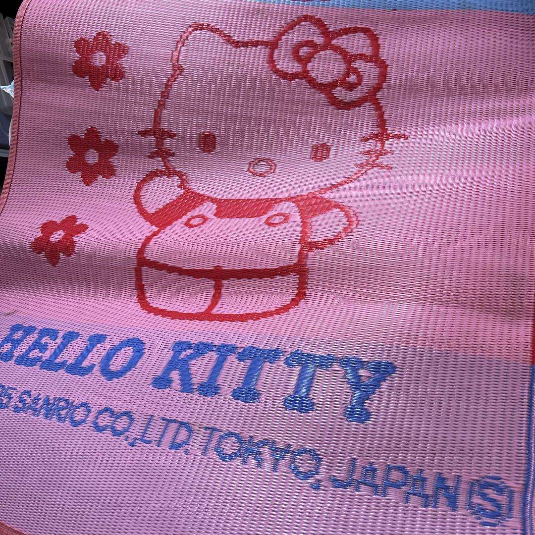 ハローキティ 平成レトロ ござマット - メルカリ