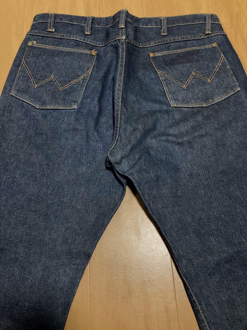 Wrangler 60s 斜めベル USA製 11MWZ デニムパンツ ジーンズ Wrangler 60s 斜めベル USA製 11MWZ デニムパンツ ジーンズ