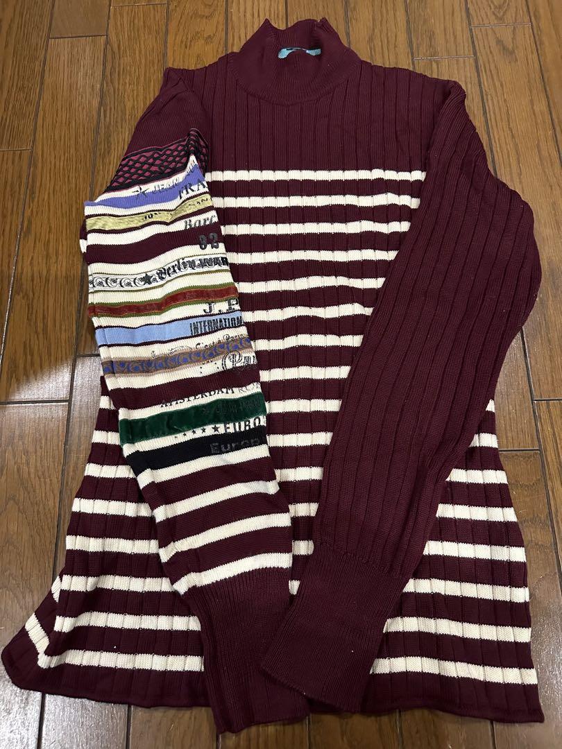 【30％OFF】 極希少】 ジャンポールゴルチエ ハイネックニット トップス