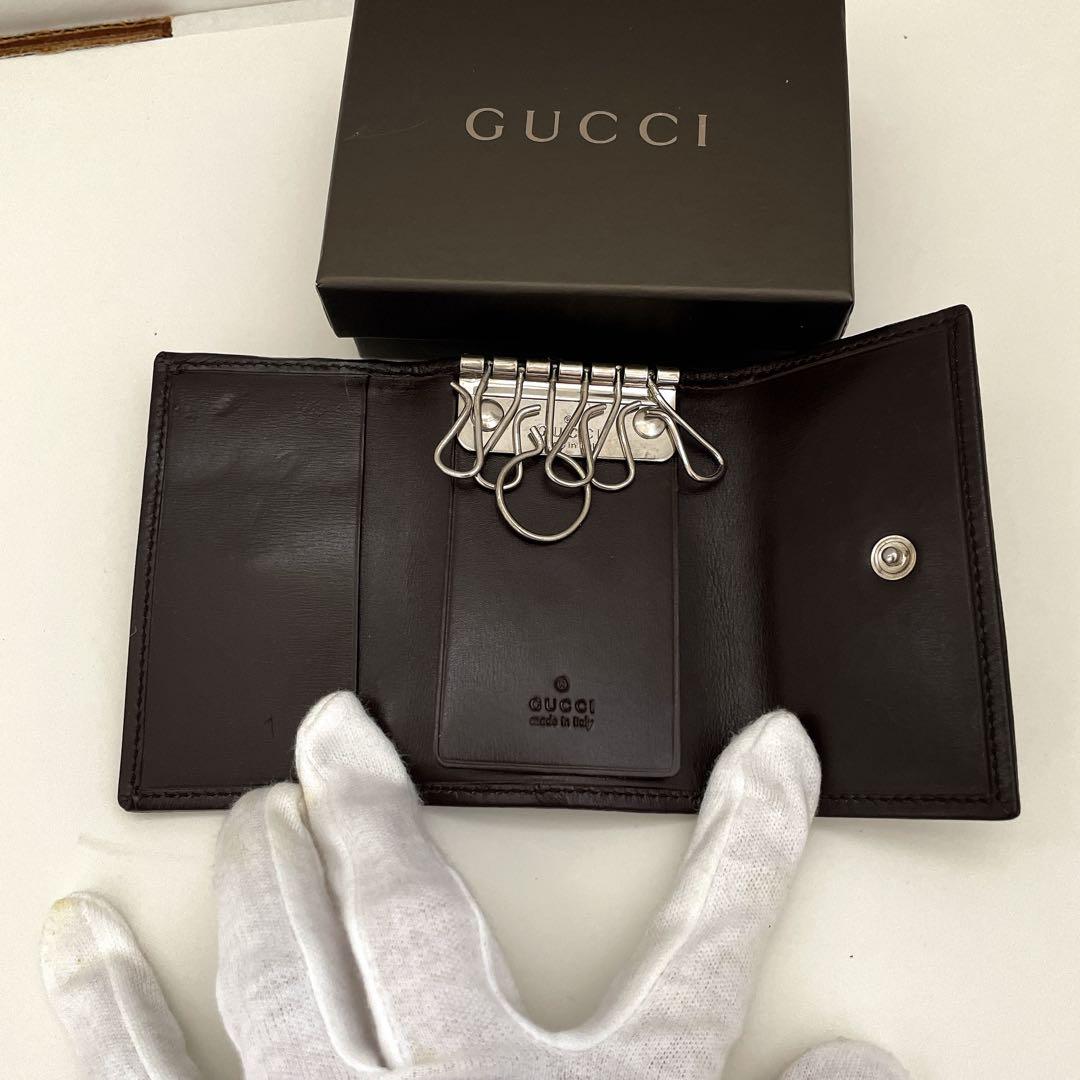 GUCCI GGパターン キーケース
