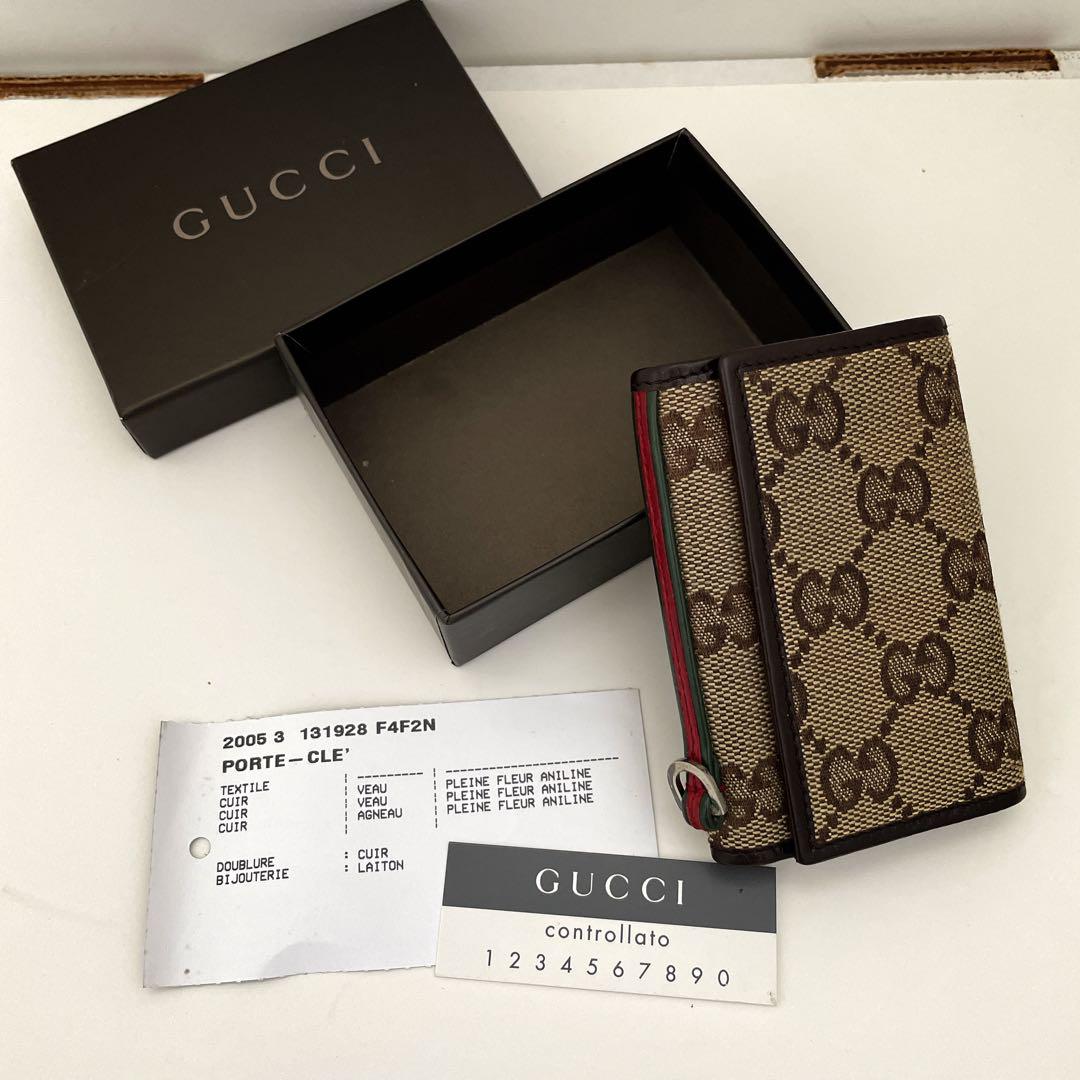 GUCCI GGパターン キーケース