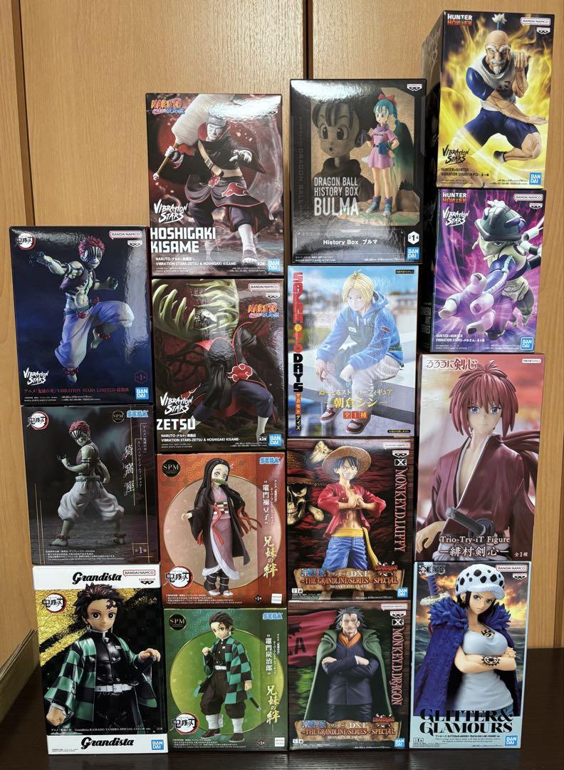 少年ジャンプ系フィギュア15点まとめ売り