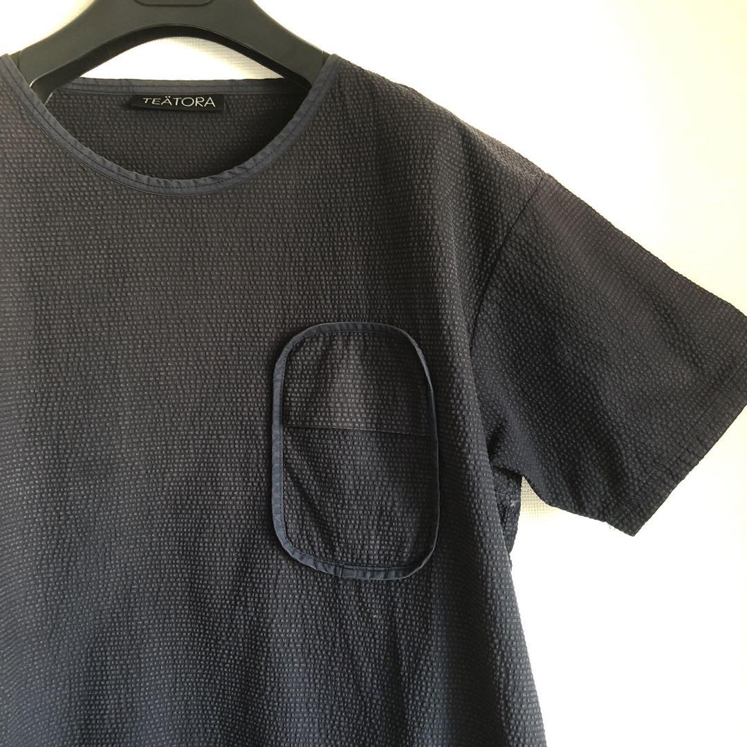 TEATORA テアトラ たデバイスTシャツネイビー46 - メルカリ