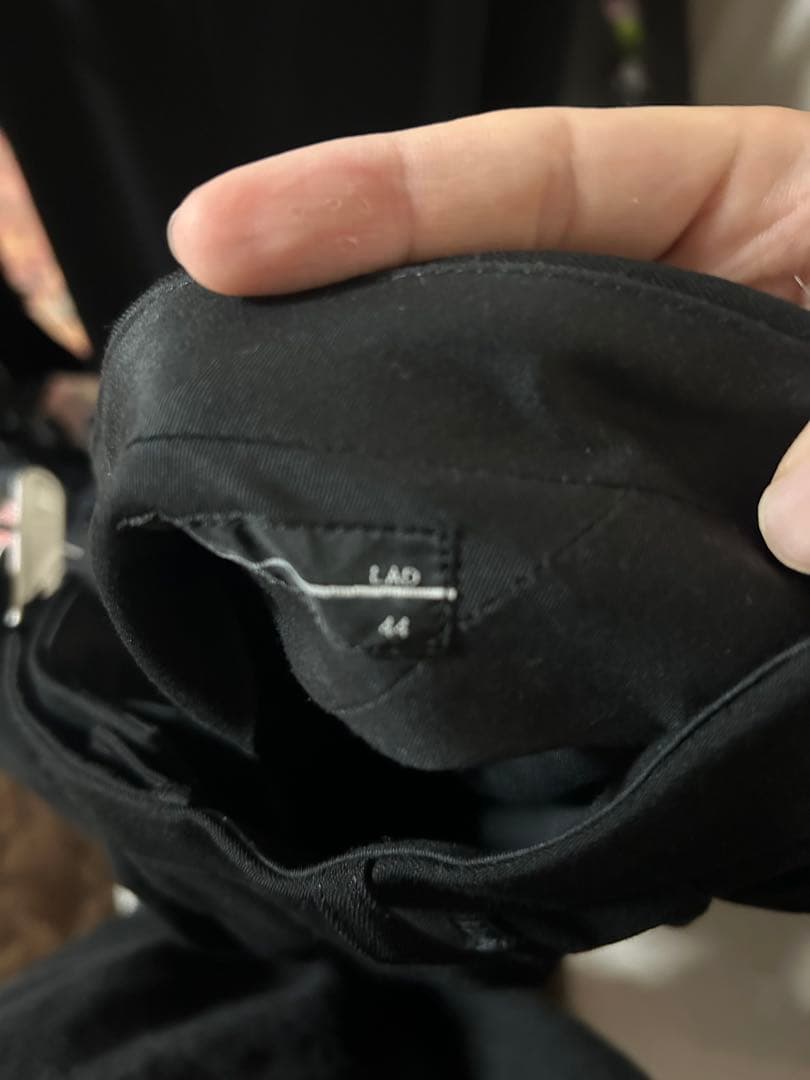 LADMUSICIANWOOLGABARDINE2TUCKTAPEREDWIDES・LAD MUSICIAN