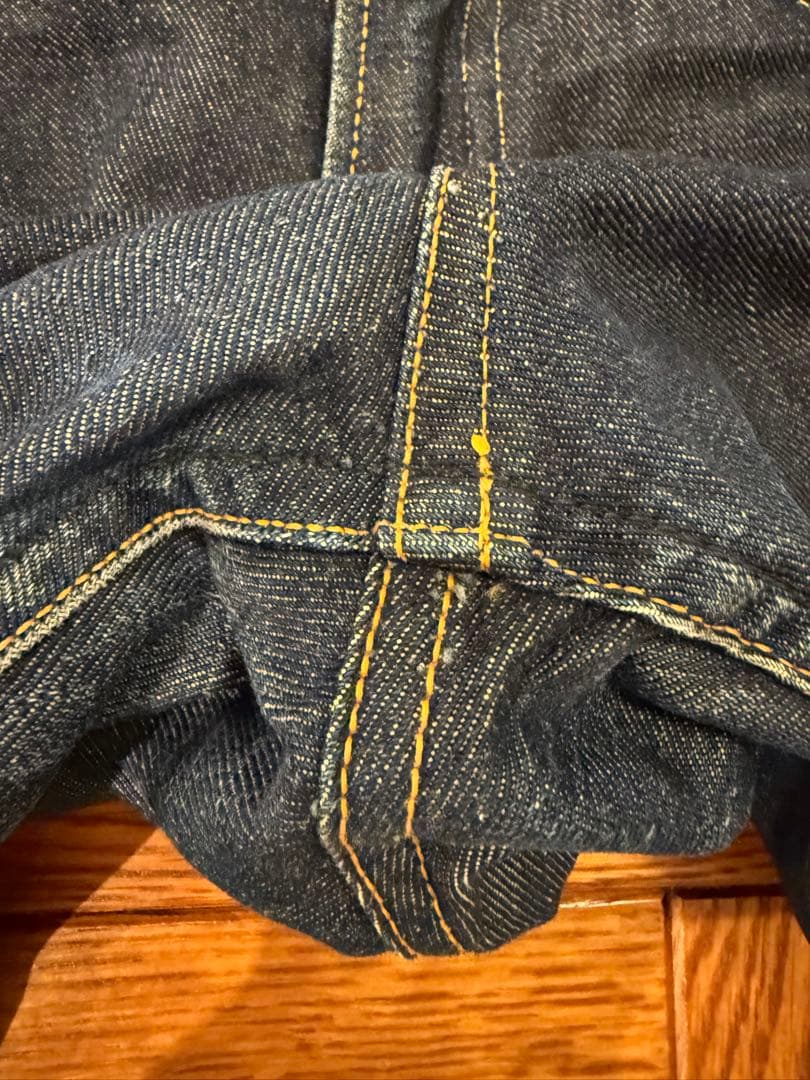 50’s Lee 101z センター赤タグ 両耳ヴィンテージ デニム 50’s Lee 101z センター赤タグ 両耳ヴィンテージ デニム