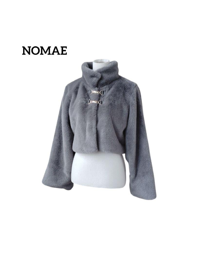 NOMAE　ノーマエ　フェイクファー　ショート　ジャケット