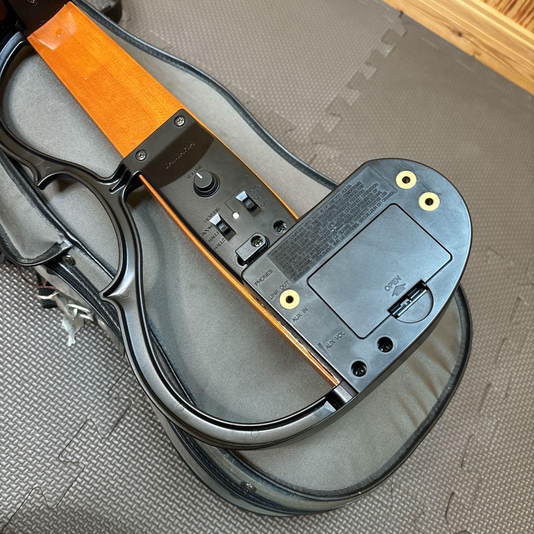 美品 メンテ済 ケース付 YAMAHA SV-100 サイレントバイオリン
