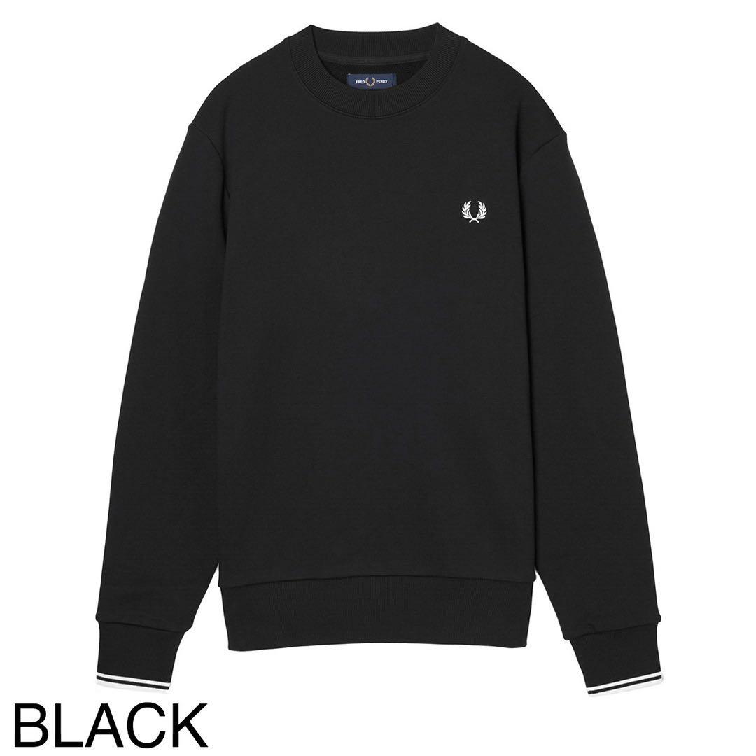 FRED PERRY/フレッドペリー ワンポイントロゴ クルーネック スウェット