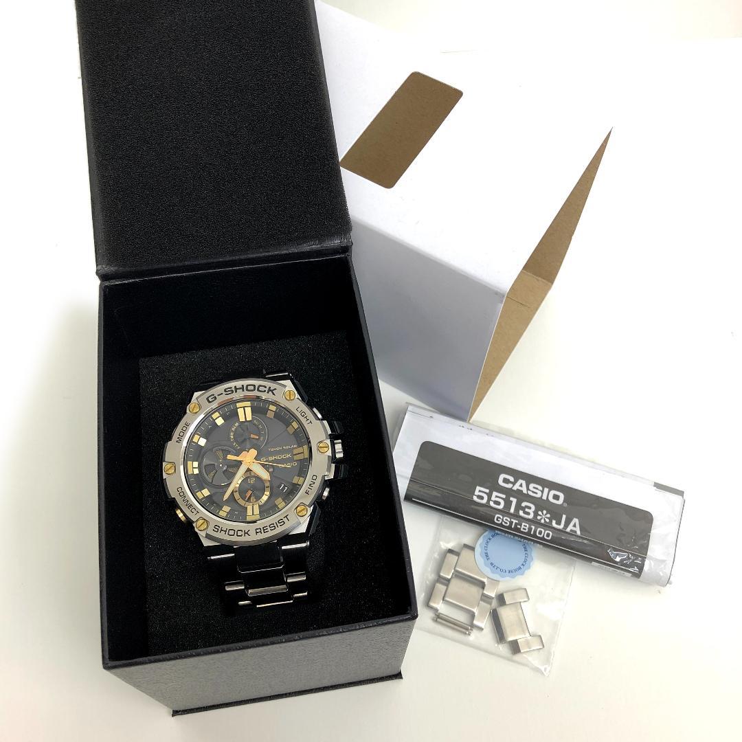 CASIO カシオ G-SHOCK GST-B100 タフソーラー13443 gruporio.net