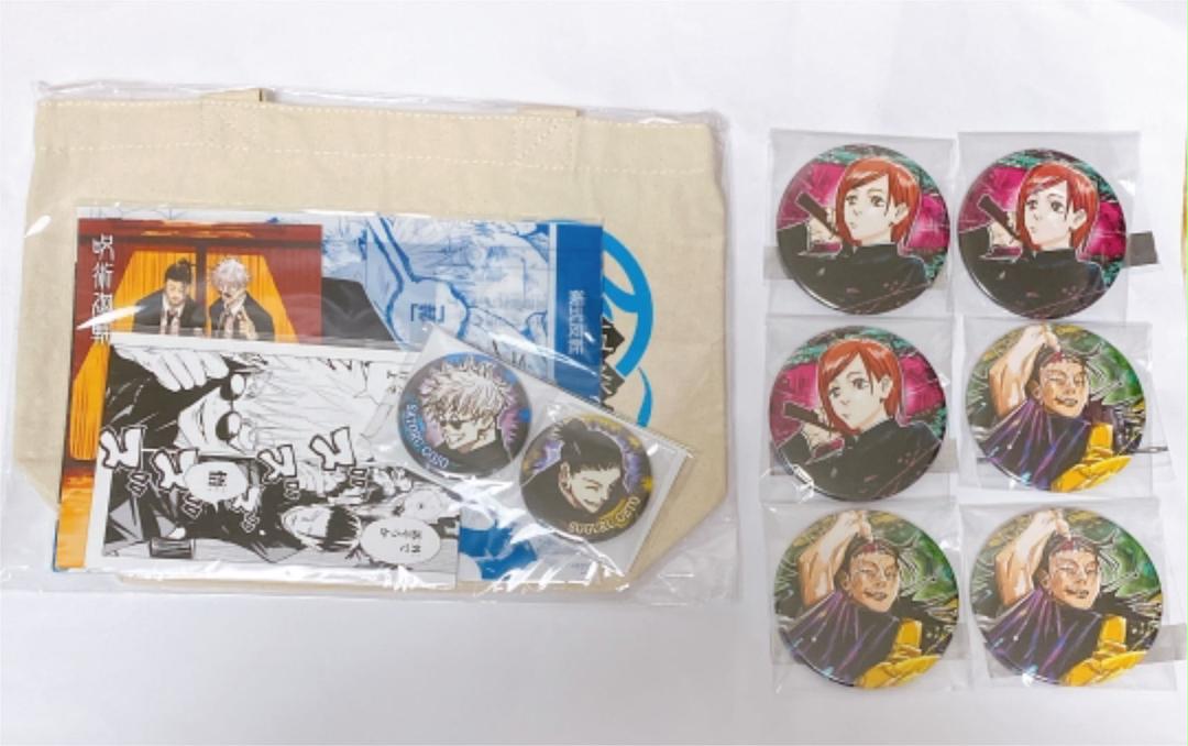 呪術廻戦 五条悟 夏油傑 コンビセット コレクション缶バッジ ジャンフェス キャラクターグッズ 呪術廻戦 五条悟 夏油傑 コンビセット コレクション缶バッジ ジャンフェス キャラクターグッズ