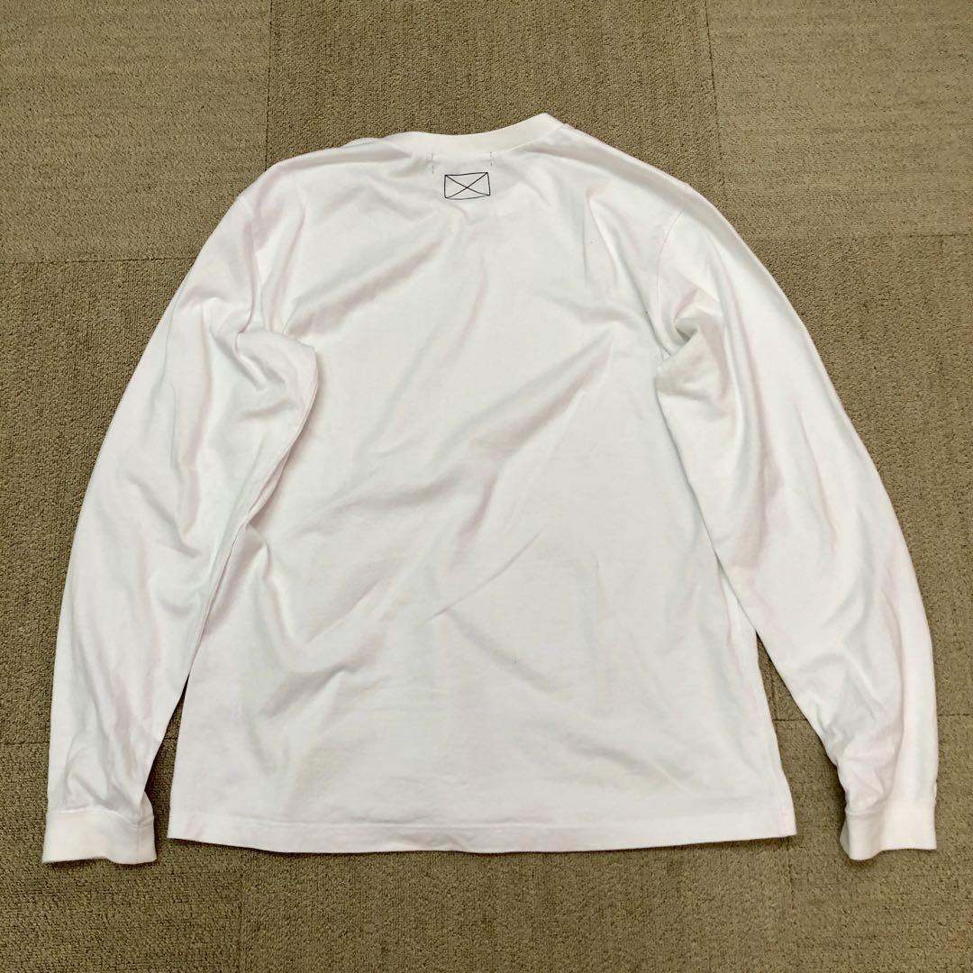 ブランド通販サイトをすべて メルヴィンス CLASSIC LOGO ロング Tシャツ ホワイト S3080 トップス