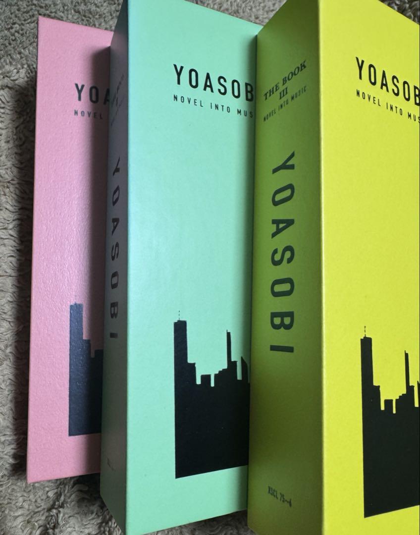 【完全生産限定盤】YOASOBI THE BOOK Ⅰ・Ⅱ・Ⅲ セット 完全生産限定盤】YOASOBI THE BOOK Ⅰ・Ⅱ・Ⅲ セット - メルカリ