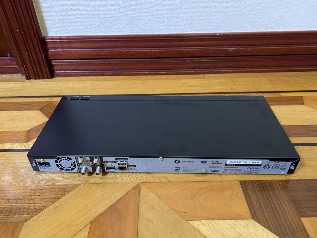 極美品 パナソニック ブルーレイレコーダー DMR-BCW560 2020年製