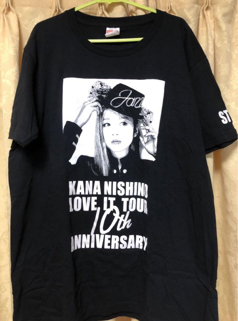 西野カナ 非売品 スタッフ Tシャツ LOVE it Tour 10th 【お買得