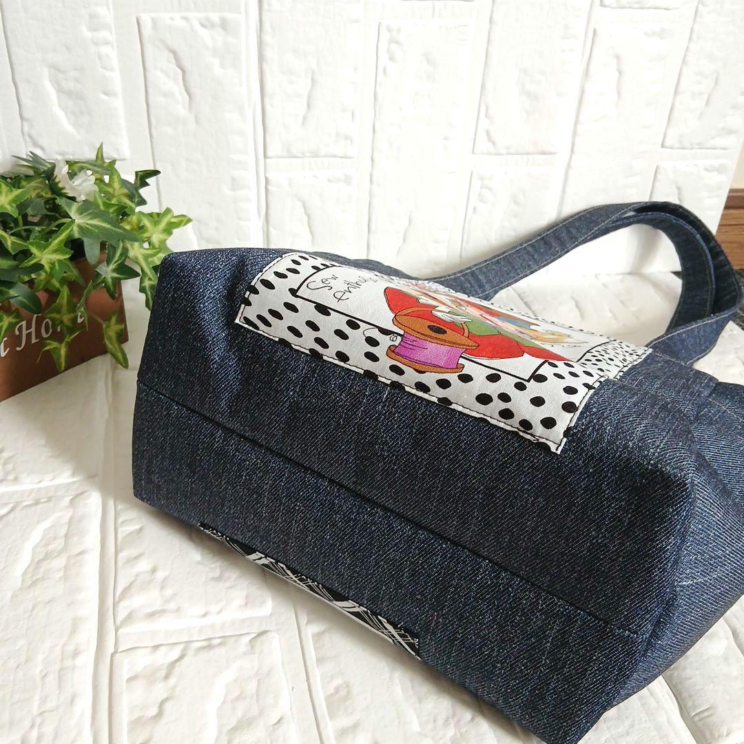 ロラライハリス❤サイドポケット❤デニム❤3Wayトートバッグ - メルカリ