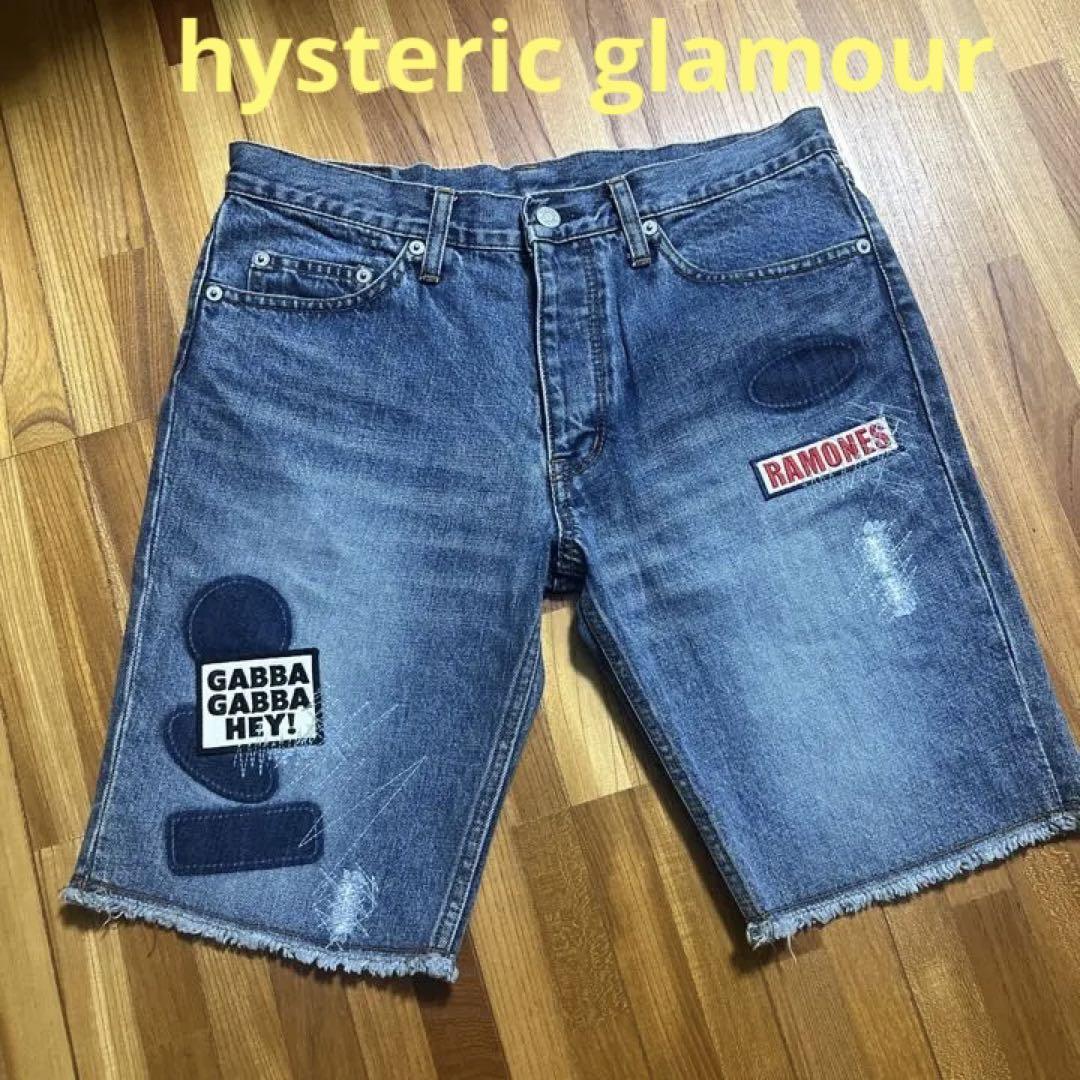 大幅値下*hysteric glamour×RAMONESハーフパンツ