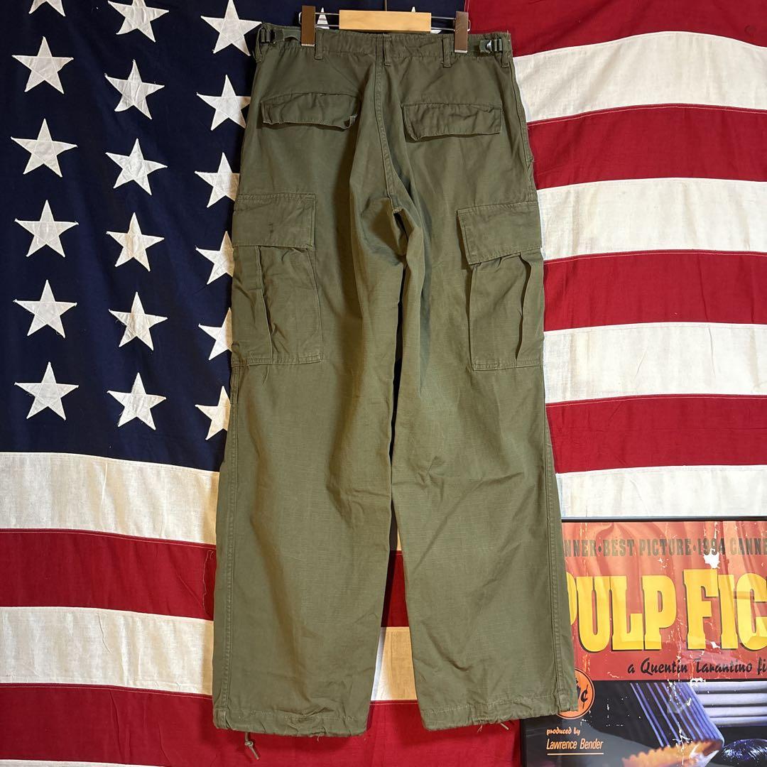 ほぼデッド 60s us army ジャングルファティーグ パンツ 4th S