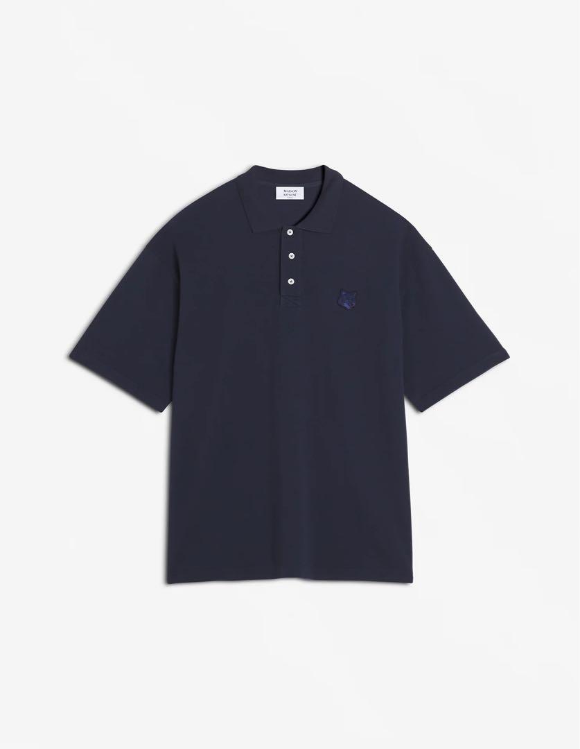 トップス Maison Kitsune BOLD FOX HEAD PATCH POLO