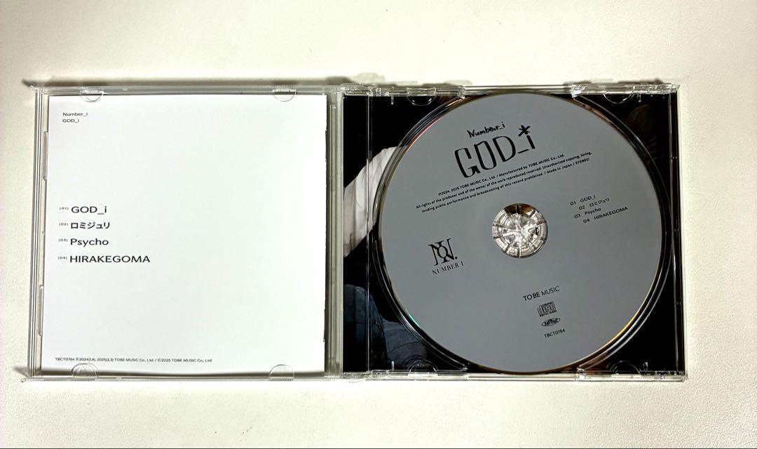 Number_i GOD_i 3形態セット 特典ステッカー付