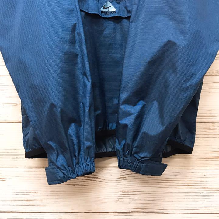 送料無料 希少 ナイキ NIKE ハーフジップナイロンジャケット L 刺繍 ブルー yu9eE-m34212986457 本物保証定番