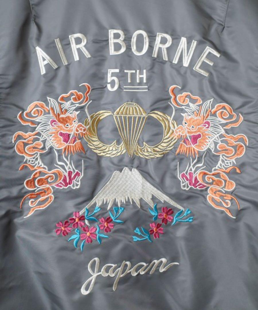 新品　HOUSTON 米軍　CWU-45 スカジャン刺繍　フライトジャケット