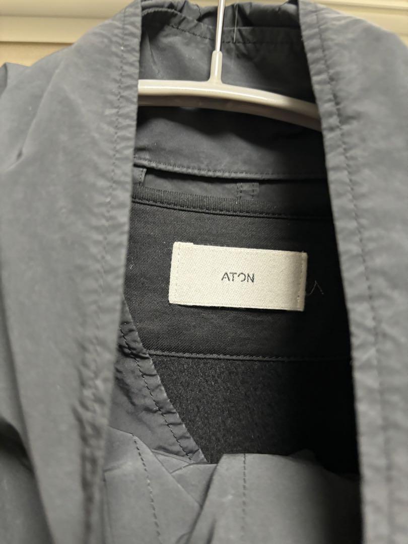 ATON AIR WEATHER SHORT MODS COAT サイズ04