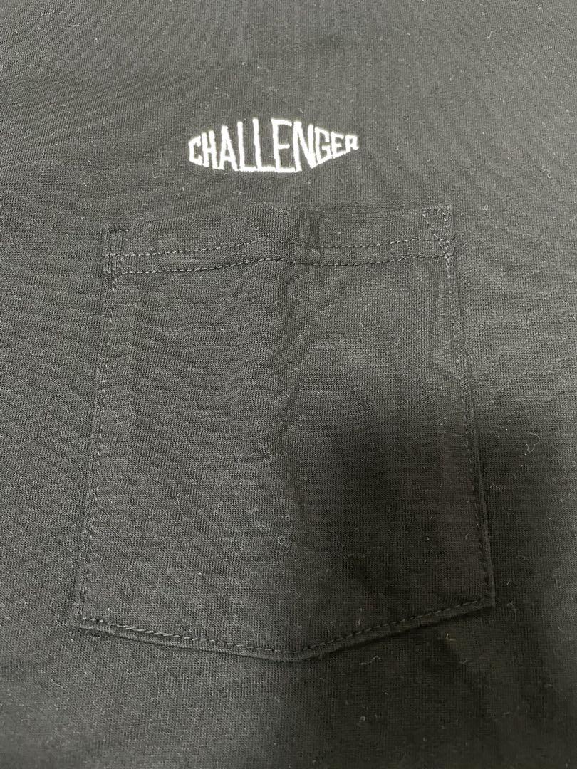 【CHALLENGER】LOGO PKT TEE / BLACK / XL