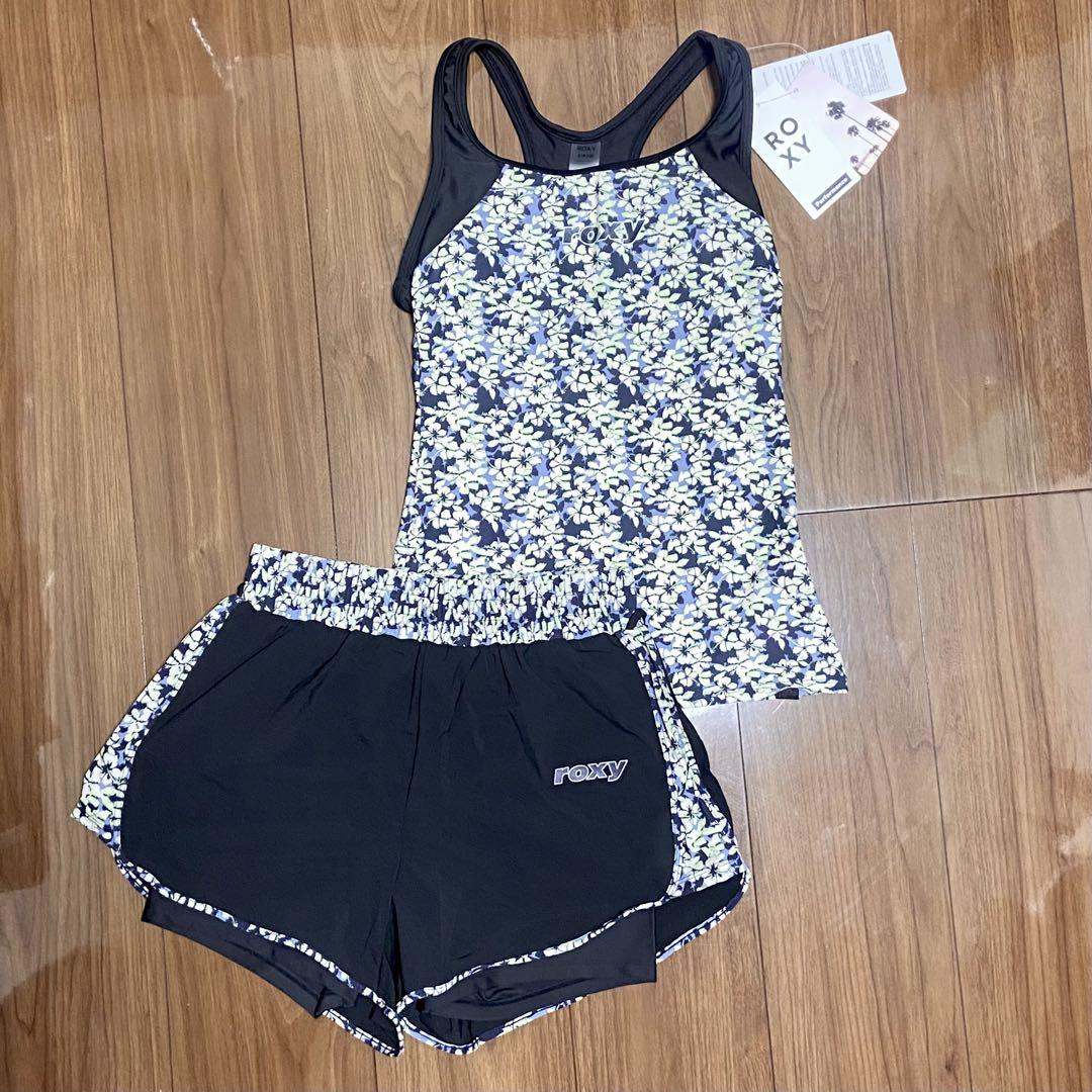 新品★ロキシー　Roxy タンキニ水着　S　セパレート水着