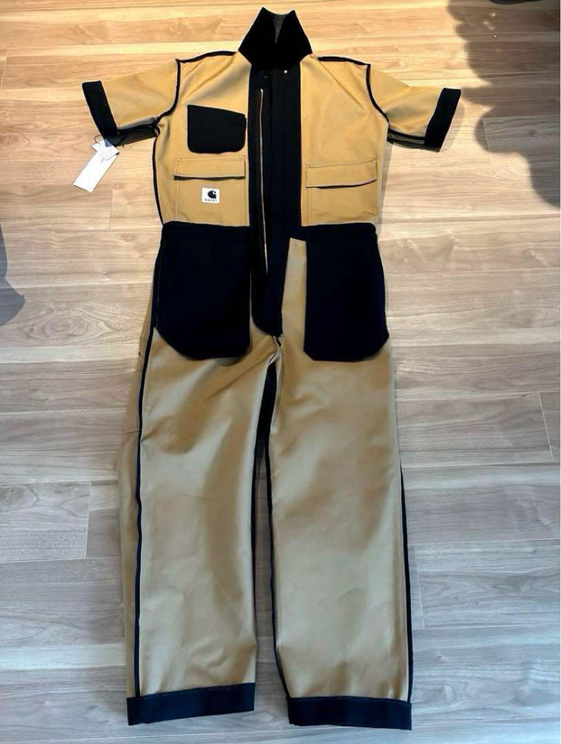 sacai Carhartt Bonding Jumpsuit サイズS。