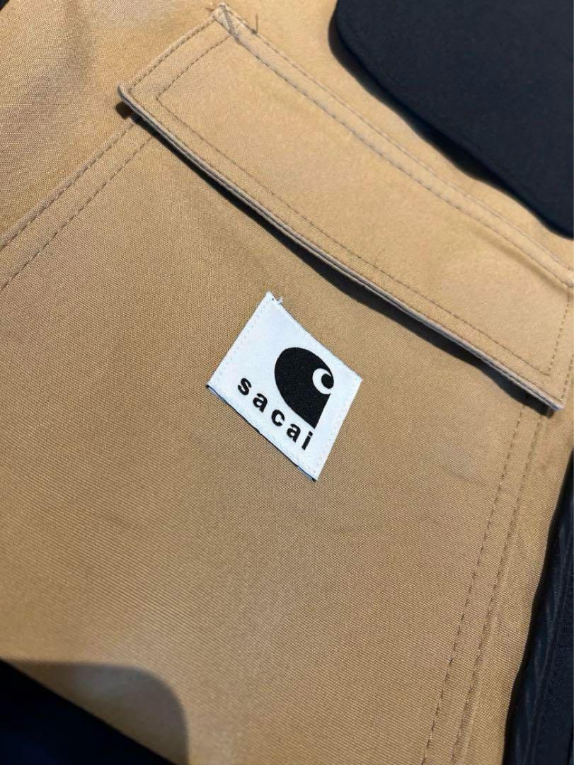sacai Carhartt Bonding Jumpsuit サイズS。