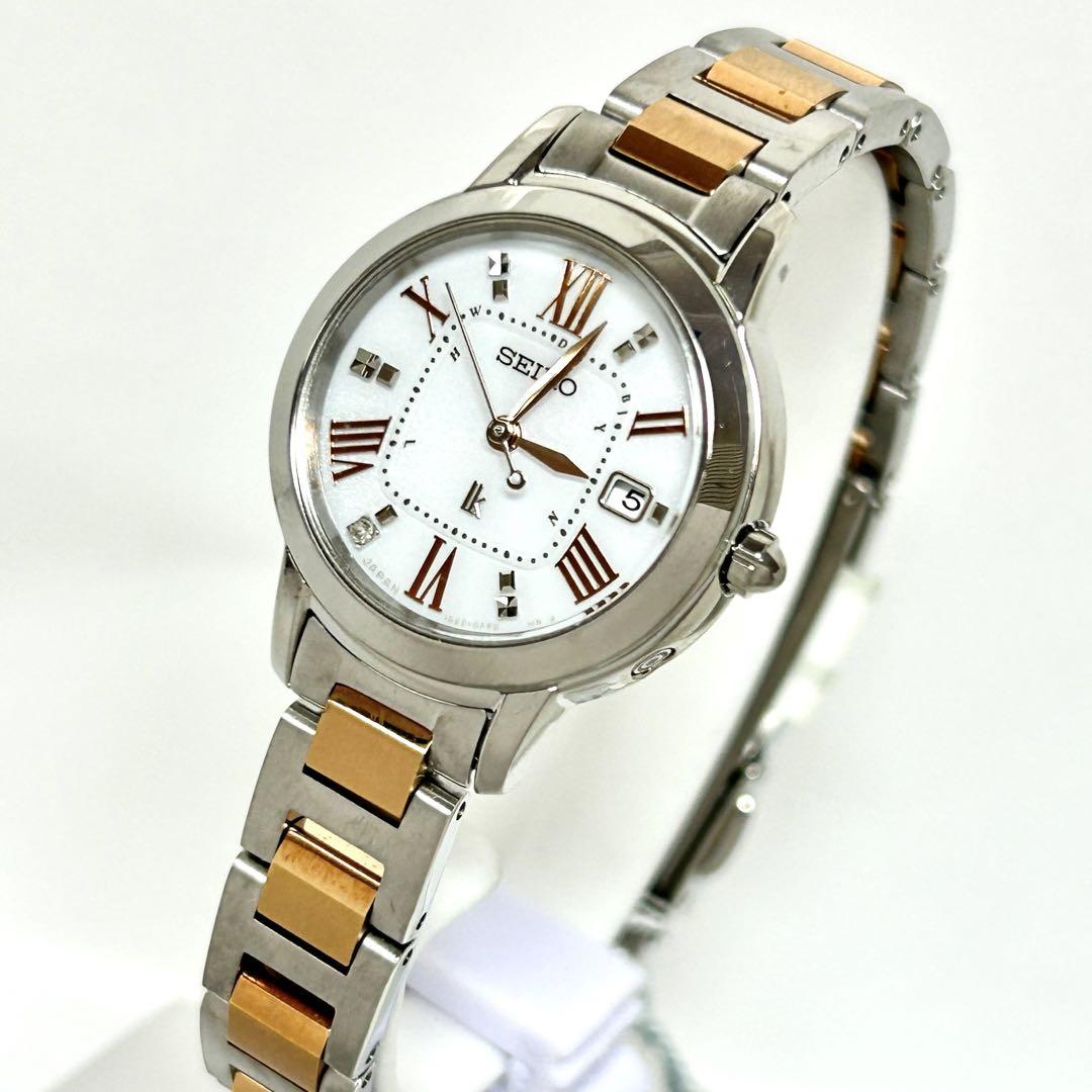 新品/ソーラー電波/ダイヤモンド】SEIKO ルキア SSQW037 - メルカリ