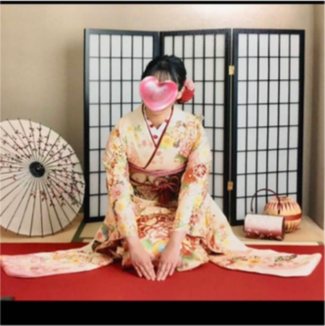 日本限定モデル】 振袖フルセット♪成人式 正絹友禅染 振袖 ...