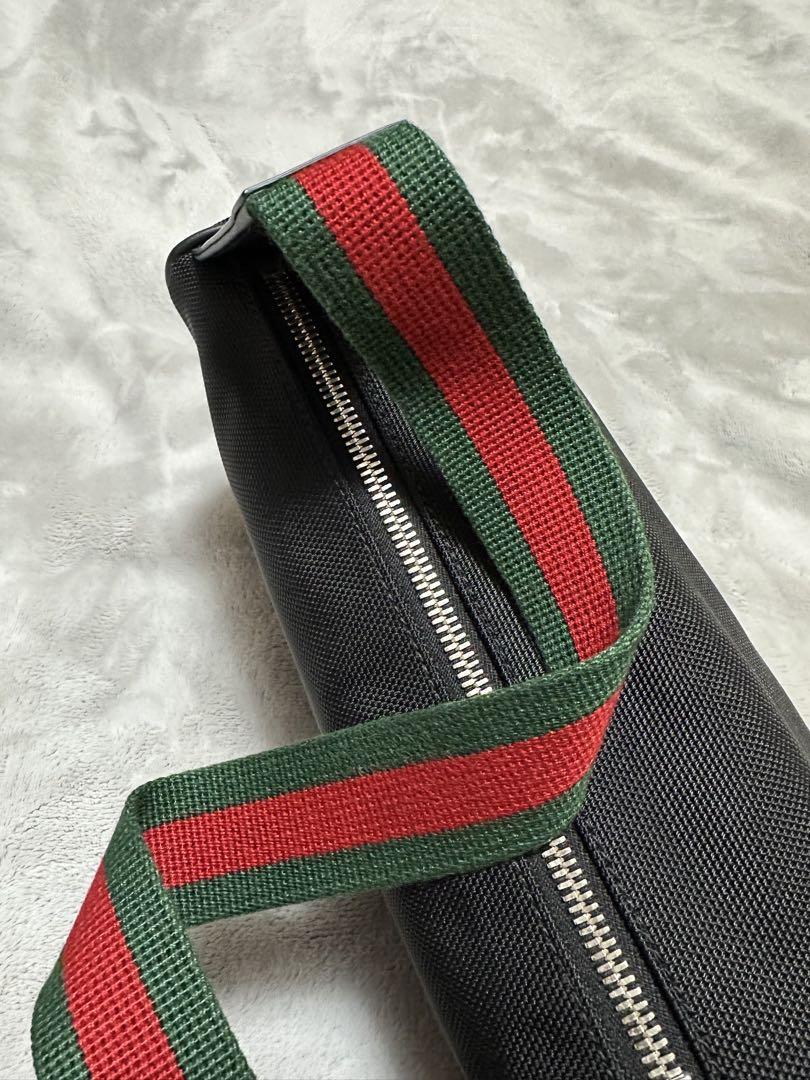 GUCCI ブラック ウエストポーチ・ベルトバッグ 保存袋付き