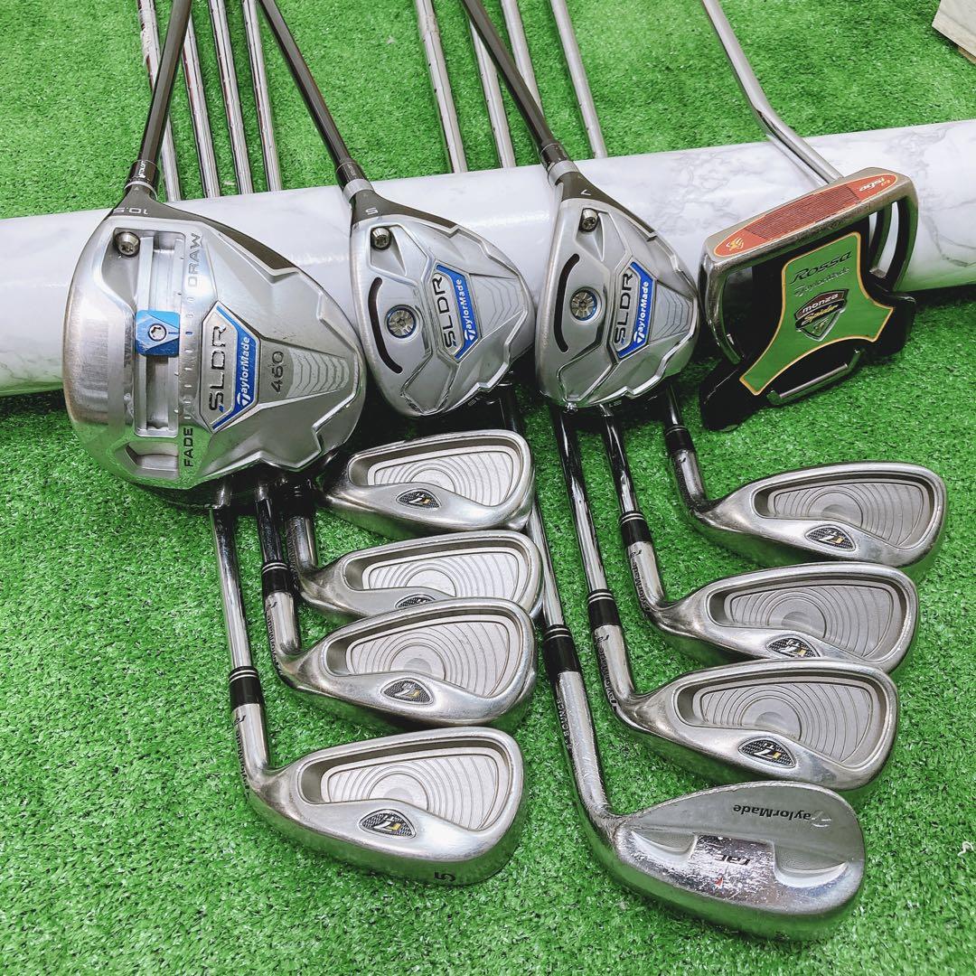 TaylorMade - テーラーメイド SLDR 12本 メンズゴルフクラブセット TaylorMade TaylorMade SLDR ゴルフクラブセット メンズ R 12本 右 良品