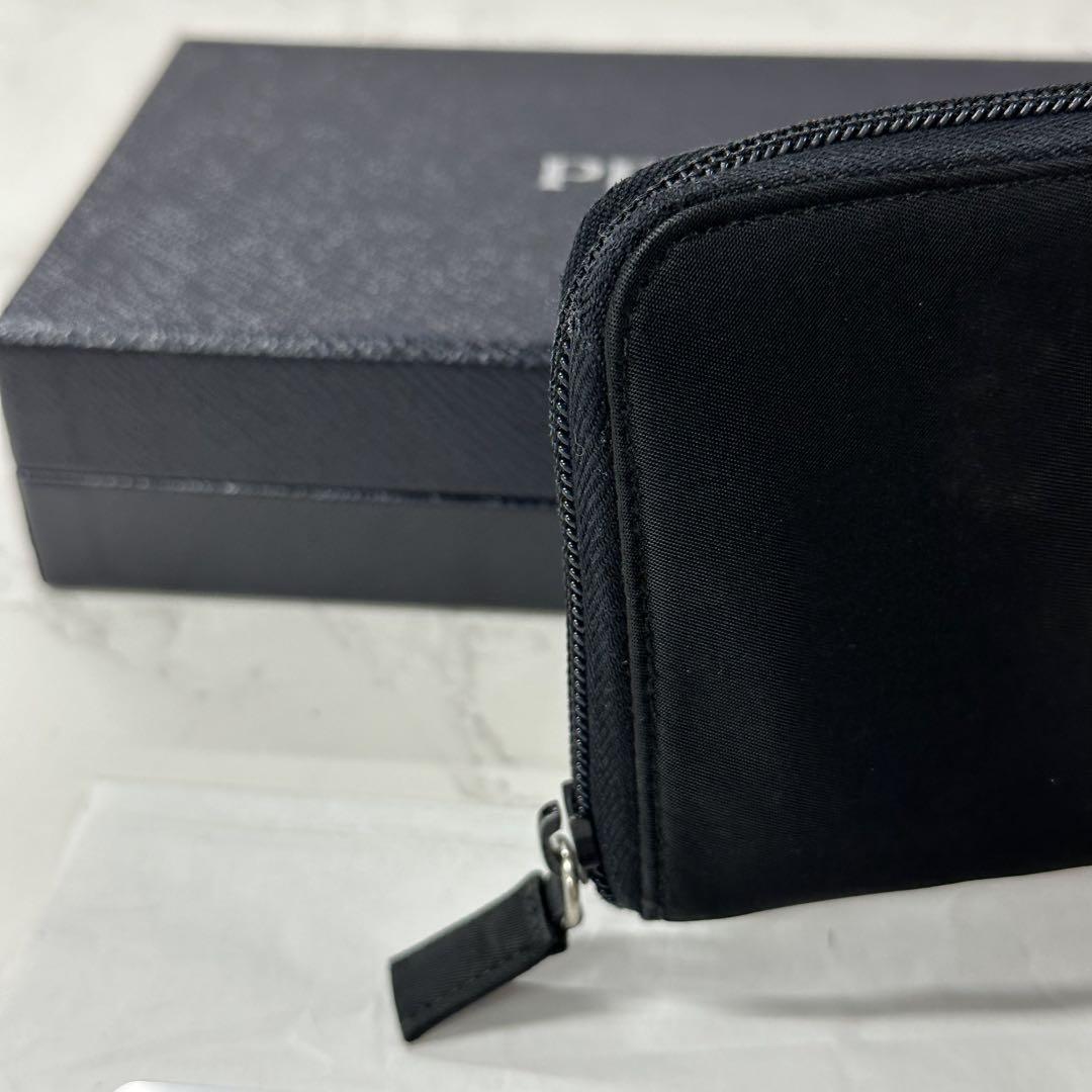 超良品‼️ プラダ　PRADA 財布　長財布　ナイロン　ラウンドファスナー