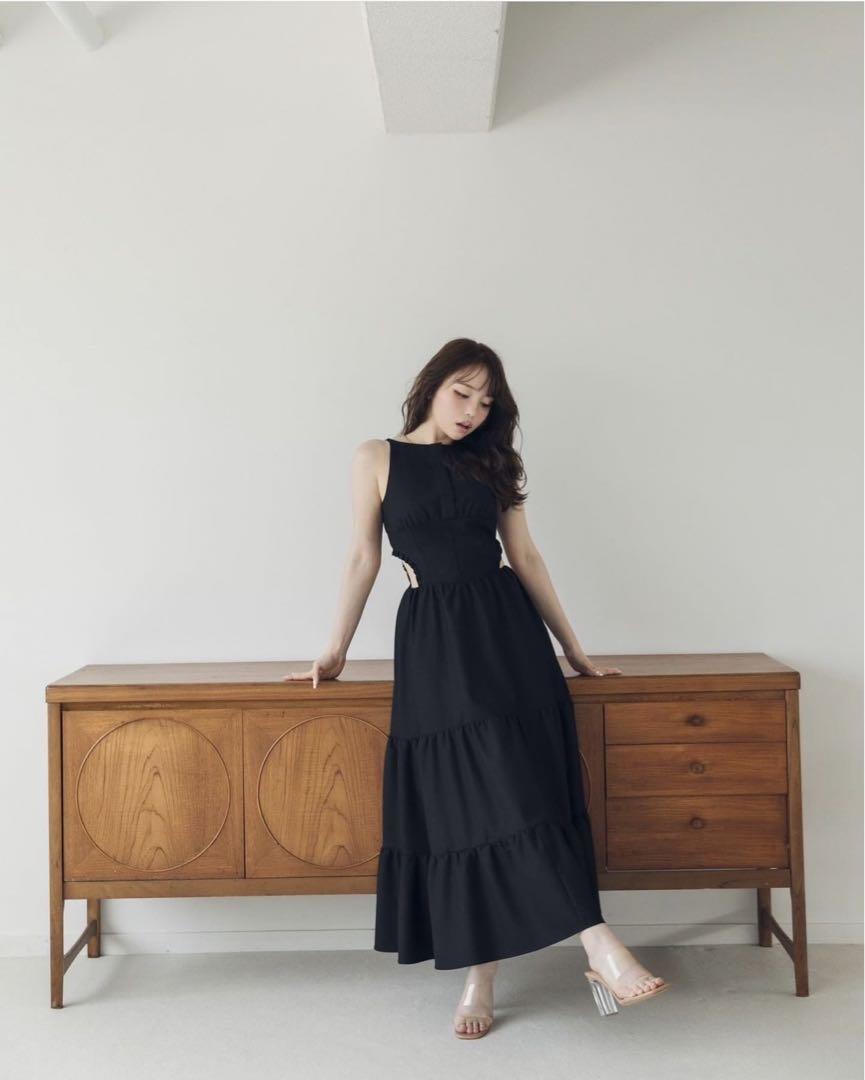 【新品タグ付】AND MARY アンドマリー adia tiered dress AND MARY アンドマリー adia tiered dress