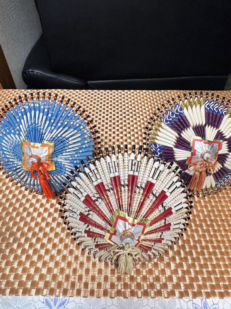 昭和レトロ★ハンドメイド 手芸品 タバコパッケージ製　ミニ傘　3個セット