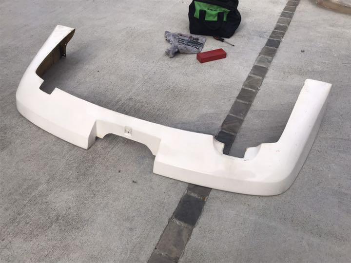 (直接引き取り限定)BOMEX ボメックス リアアンダー 180SX